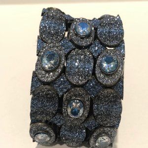 Blue/Grey Crystal Bracelet